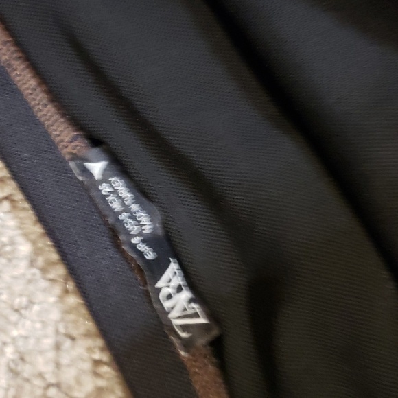 zara women's Long skirt brown/black /bronze ombre small - Picture 7 of 8